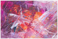 Abstract Pink Painting -  Accent Tile