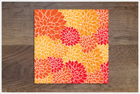 Abstract Flower Graphic -  Accent Tile