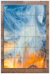 Abstract Clouds -  Tile Mural