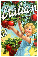 Australian Apples Ad Poster -  Tile Mural