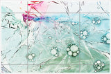 Bubbles Abstract -  Tile Mural