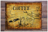 Coffee Sign -  Tile Mural