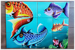 Colorful Fish -  Tile Mural