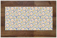 White Flower Pattern -  Tile Border