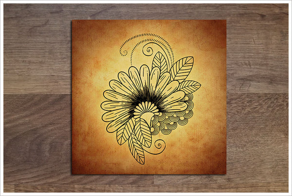 Flower Graphic -  Accent Tile