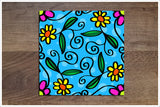 Fun Flower Pattern -  Tile Border