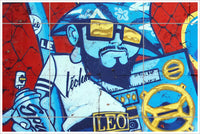 Graffiti Leo -  Tile Mural