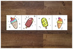 Kids Ice Cream Accents -  Tile Border