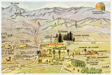 1932 Los Angeles Map -  Tile Mural