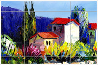 Landscape Painting -  Tile Mural