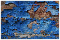 Blue Paint Peeling -  Tile Mural