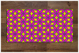 Pink & Yellow Flower Pattern -  Tile Border