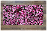Pink Flower Wall -  Tile Mural