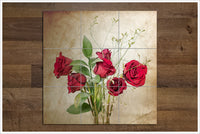 Red Roses -  Tile Mural