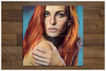 Redhead Woman Abstract -  Tile Mural
