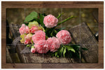 Roses on a Bench -  Tile Mural