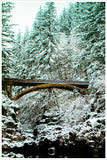 Snowy Bridge -  Tile Mural