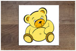 Yellow Teddy Bear -  Accent Tile