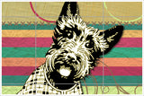 Scottish Terrier Collage -  Tile Mural