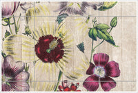 Vintage Flowers 03 -  Tile Mural