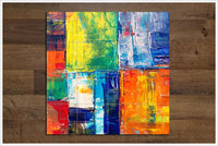 Abstract Painting Ceramic Tile Mural