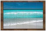 Beach Front Blue Horizon -  Tile Mural