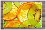 Kiwi and Oranges Floating -  Tile Mural