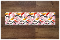 Koi Fish & Sakura Branch Graphic -  Tile Border