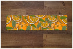 Vintage Woodcut Graphic Oranges -  Tile Border