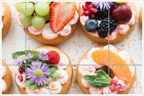 Bakery Pastries with Fruit -  Tile Mural