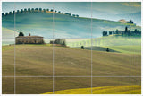 Tuscan Valley Italy -  Tile Mural