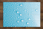 Water Drops on Blue -  Tile Mural